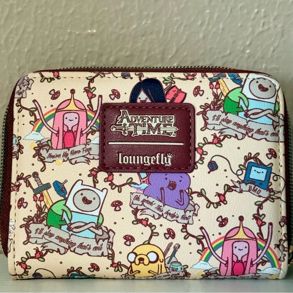 Loungefly Adventure Time Backpack with Matching Wallet main image 5